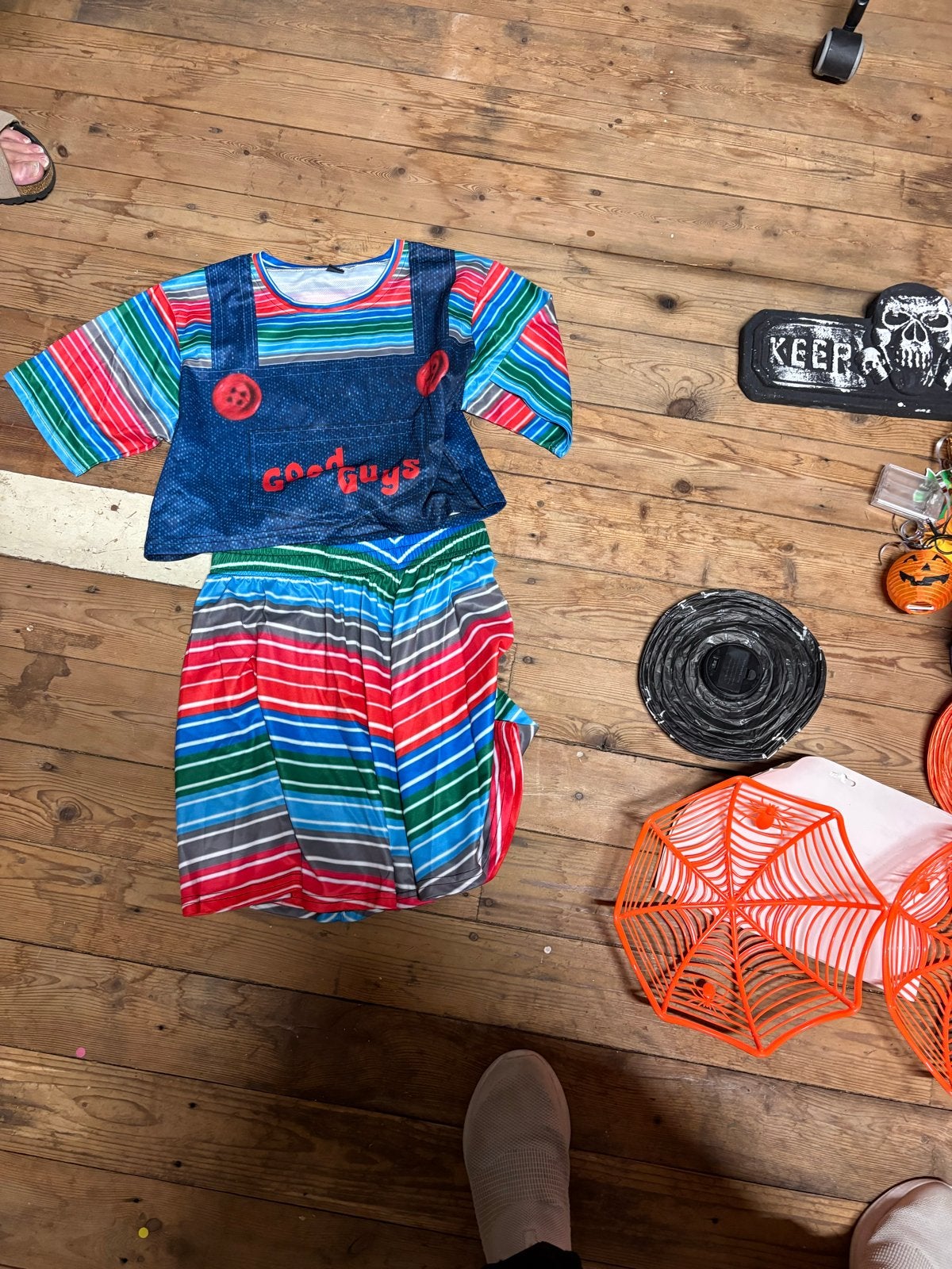 Chucky Halloween jurkje voor meisjes (10-12 jaar), Kinderen en Baby's, Ophalen of Verzenden, Gebruikt, 146 t/m 152, Meisje