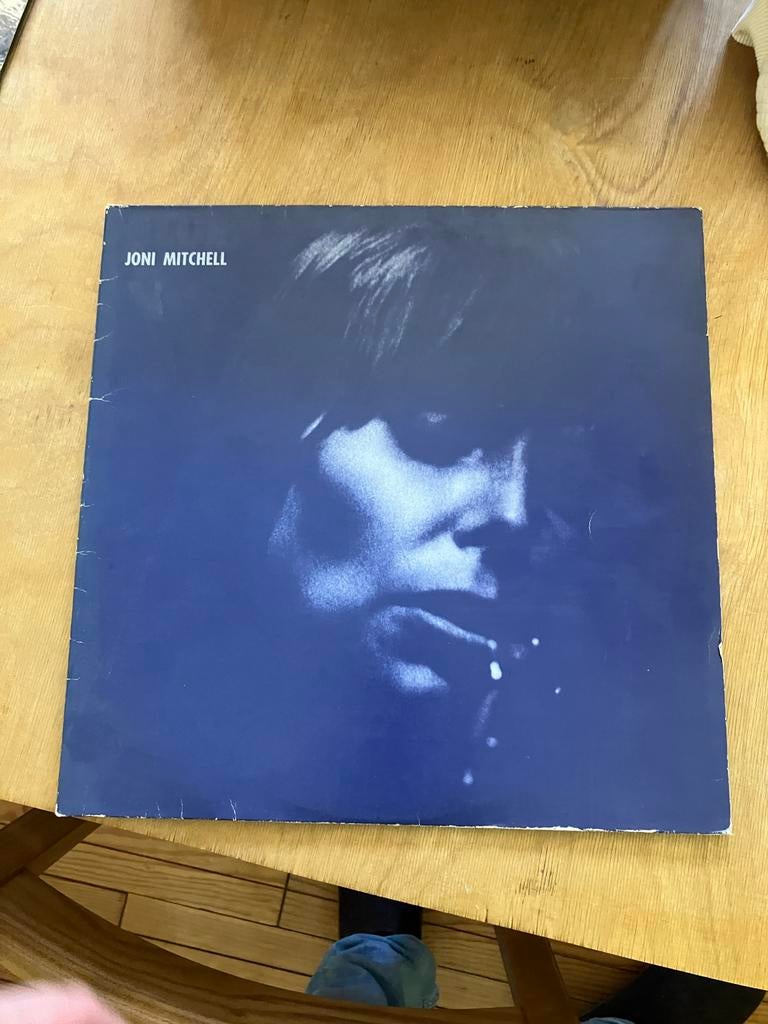 Joni Mitchell - Blue LP, Gebruikt, Originele persing, Ophalen of Verzenden, 1970 - 1979