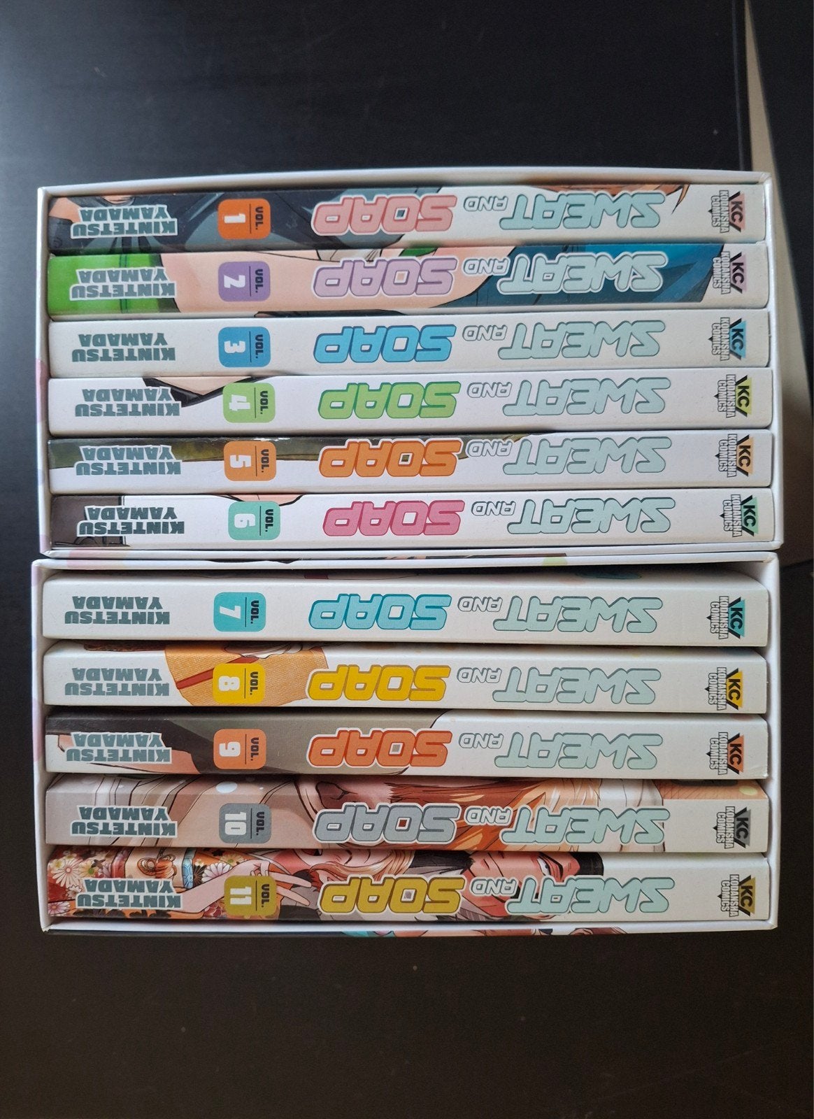 Sweat and Soap Manga Complete Serie (Vol. 1-11), Boeken, Ophalen, Complete serie of reeks, Kintetsu Yamada, Zo goed als nieuw