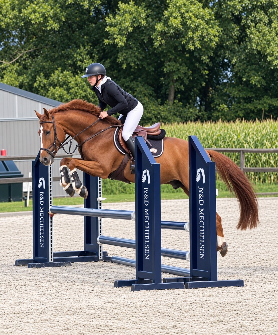 Talentvolle E sportpony met toporigine voor jeugd, E pony (1.48m - 1.57m), Met stamboom, Ruin, Springpony