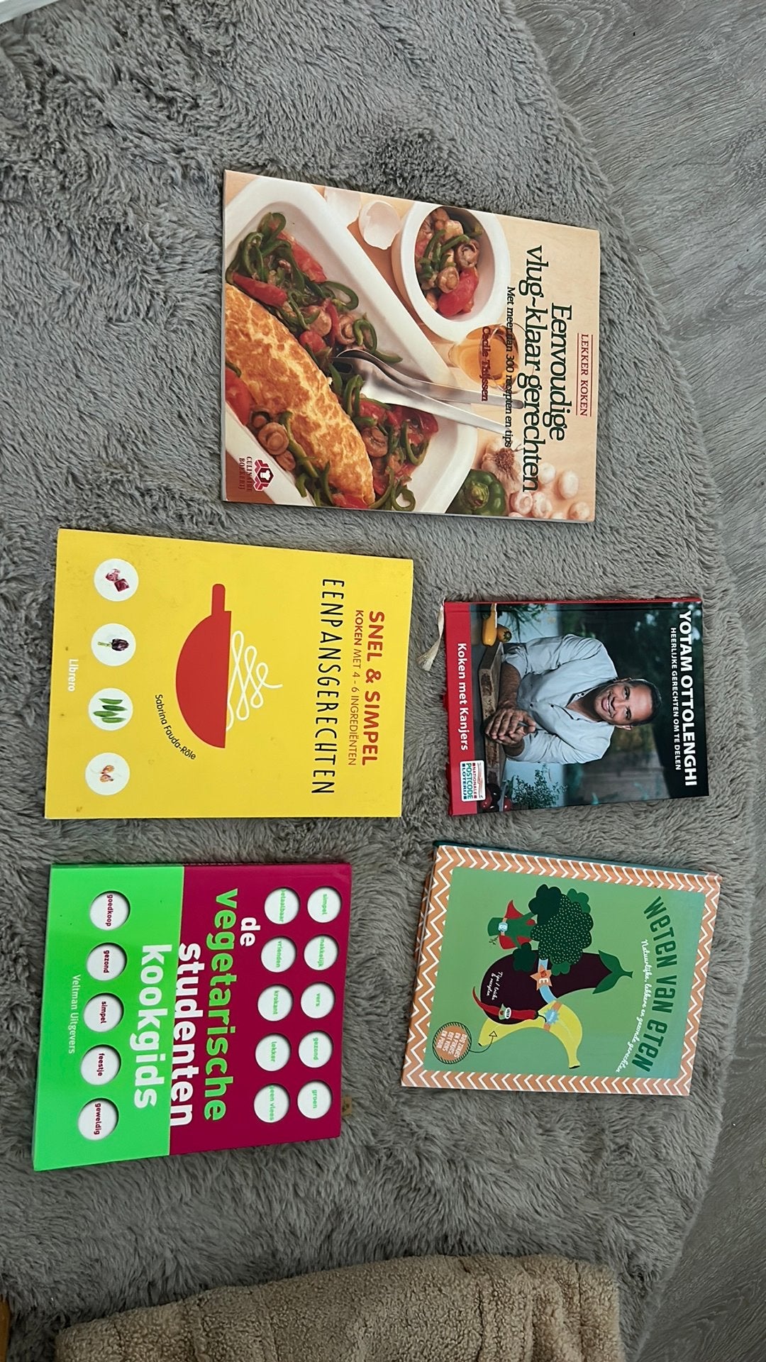 Diverse kookboeken, vegetarisch, ottolenghi, snel gerecht, Ophalen of Verzenden, Zo goed als nieuw, Vegetarisch