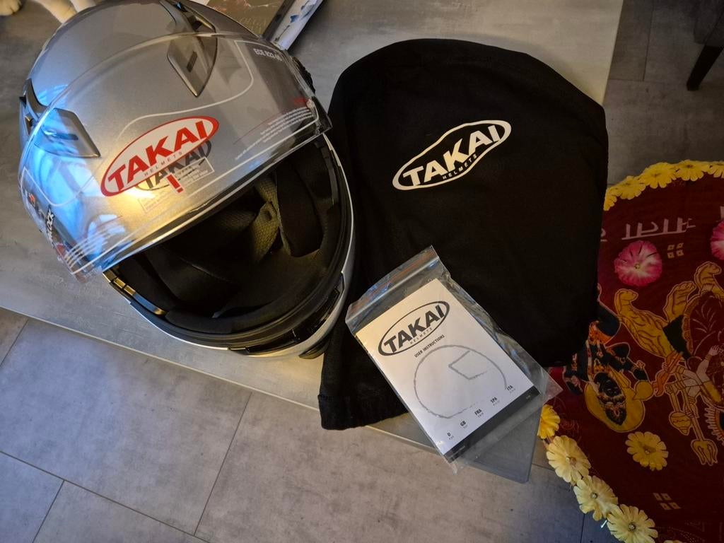 Takai Integraalhelm - Nieuw met zak en handleiding, Ophalen of Verzenden, Integraalhelm, Overige merken