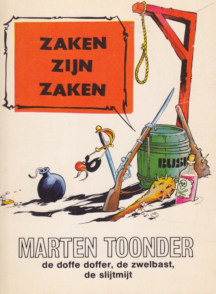 Maarten Toonder - ZAKEN ZIJN ZAKEN, Boeken, Eén stripboek, Ophalen of Verzenden, Gelezen