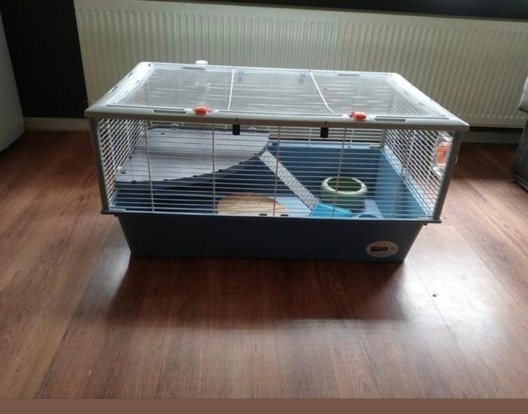 Ruime knaagdieren kooi., Dieren en Toebehoren, Ophalen, Gebruikt, Kooi, Konijn
