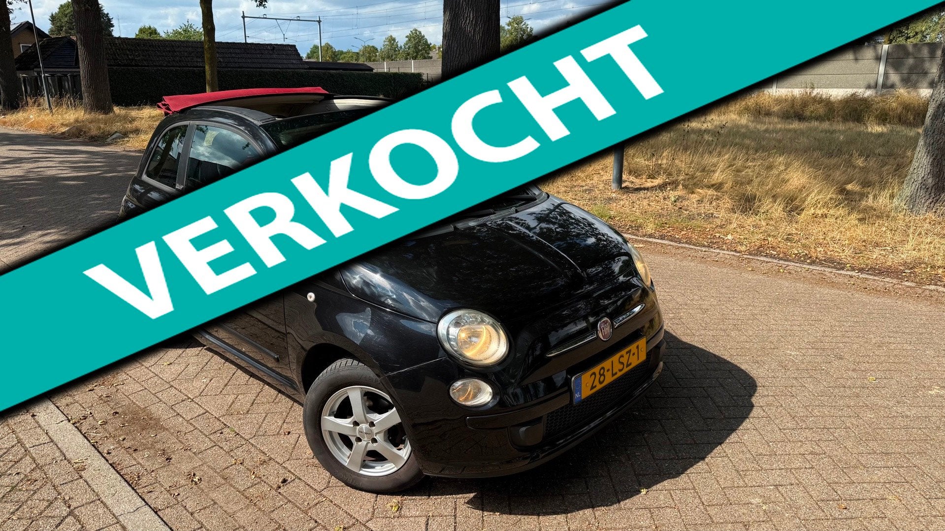 Fiat 500 C 1.2 Pop 2012 AUTOMAAT NAP CABRIOLET, Auto's, Euro 5, Gebruikt, 4 cilinders, Cabriolet