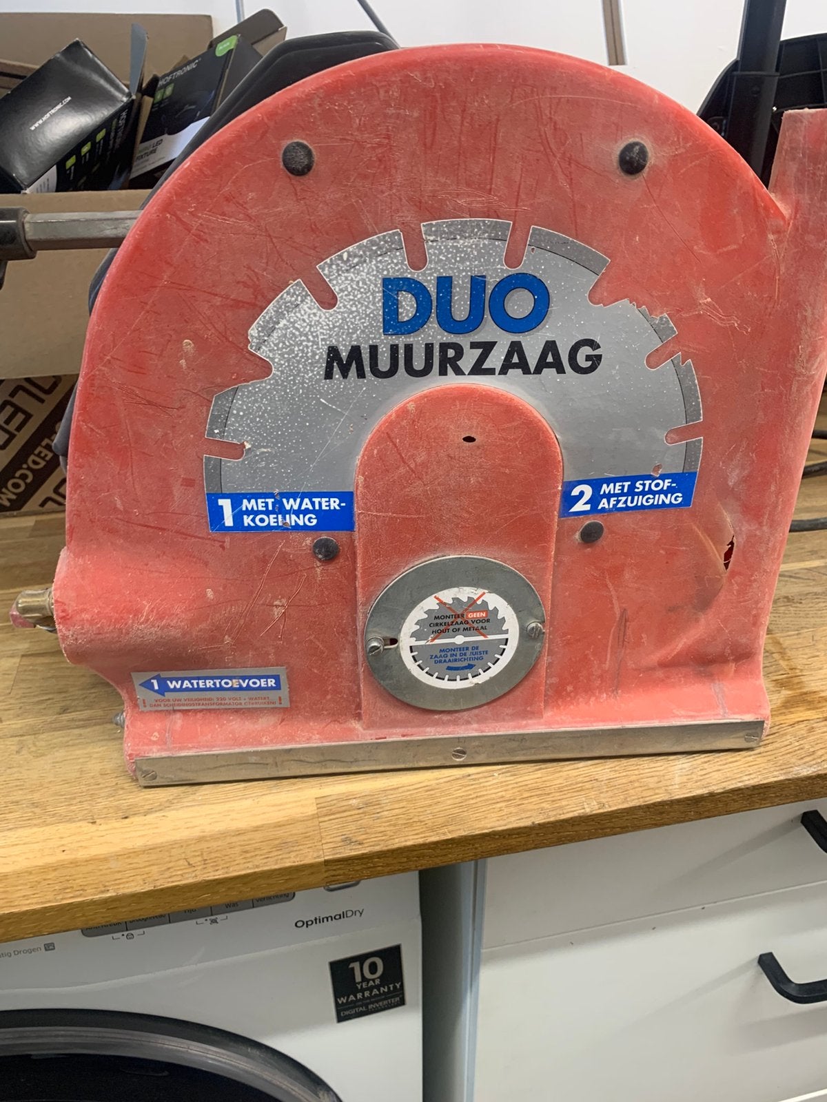 Carat muurzaag duo, Ophalen, Gebruikt, Overige typen