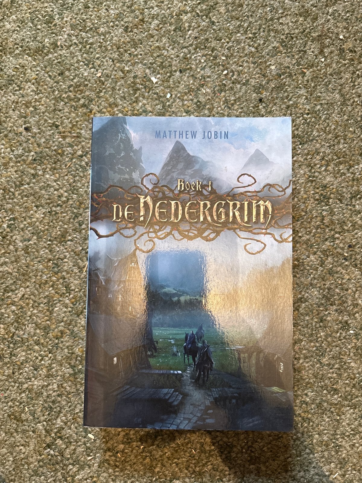 De Nedergrim - Boek 1 - Matthew Jobin Fantasy Boek, Boeken, Ophalen of Verzenden, Zo goed als nieuw