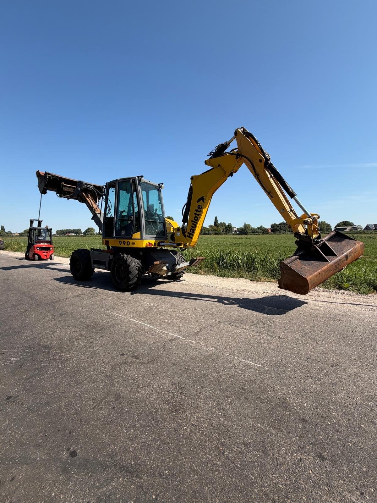 Haulotte Mjx 990 MjX990 laadgraafmachine (bj 2007), Zakelijke goederen, Graaflaadcombinatie