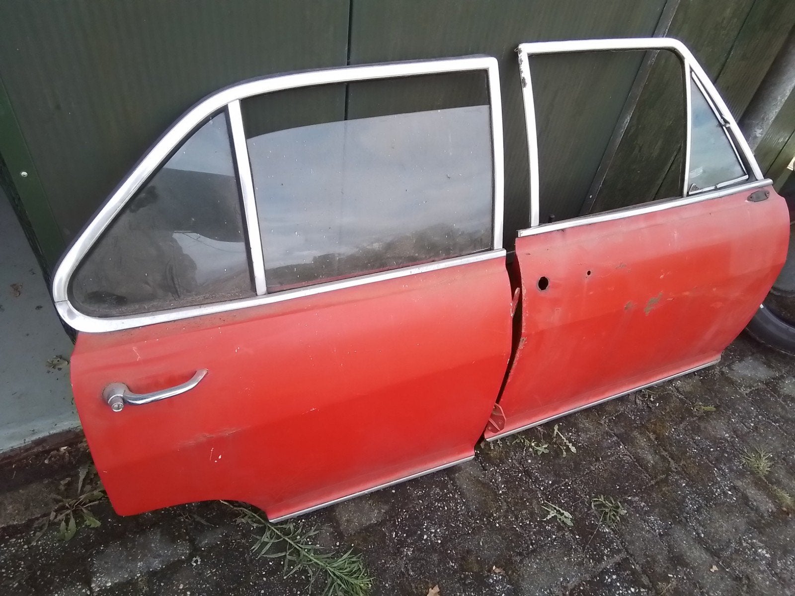 4 deuren voor 4 deurs Opel Kadett B i.g.st, Ophalen of Verzenden, Voor, Opel, Deur