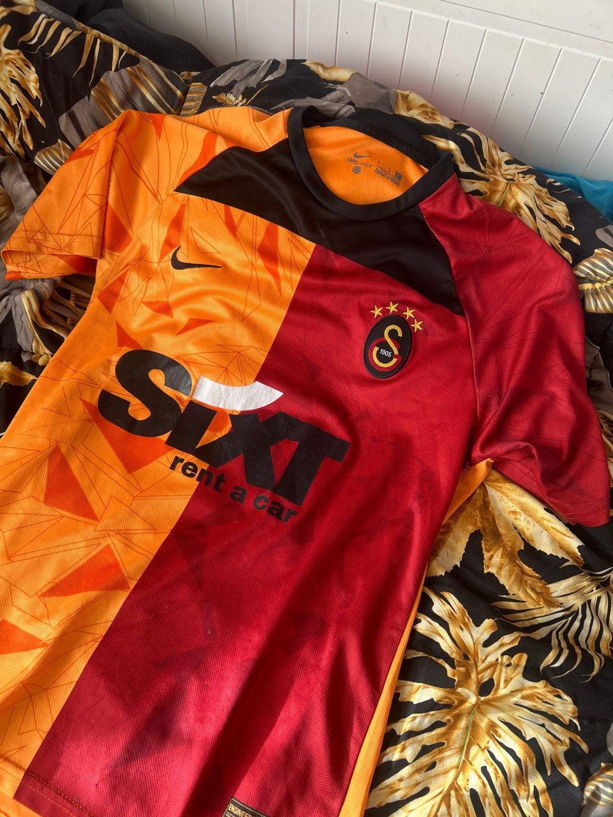 Galatasaray Thuisshirt 2023/2024 - Maat L, Kleding | Heren, Maat 52/54 (L), Nieuw, Oranje, Ophalen of Verzenden