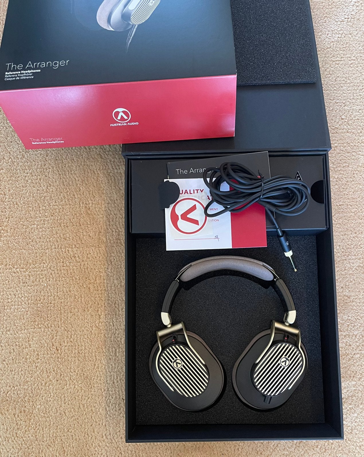 Austrian Audio Arranger, open hi-end hoofdtelefoon, Audio, Tv en Foto, Ophalen, Zo goed als nieuw, Overige merken