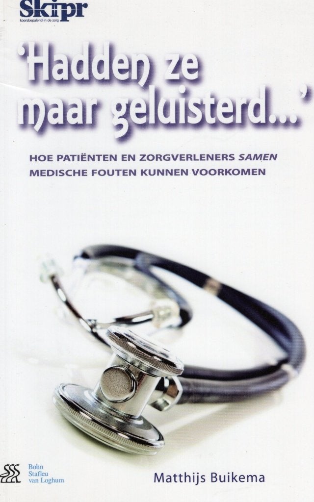 Hadden Ze Maar Geluisterd - Matthijs Buikema BOEK, Ophalen of Verzenden, Zo goed als nieuw, Matthijs Buikema