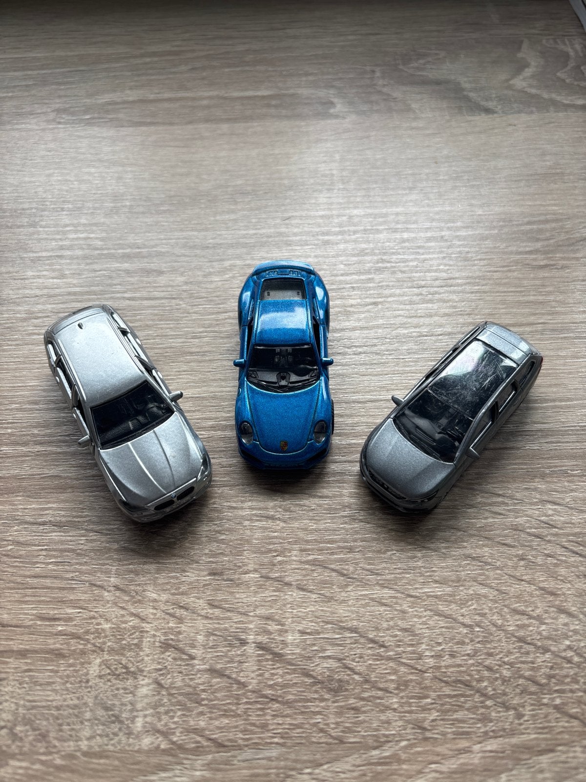 Set van 3 speelgoedauto's - diverse modellen, Ophalen of Verzenden, Gebruikt