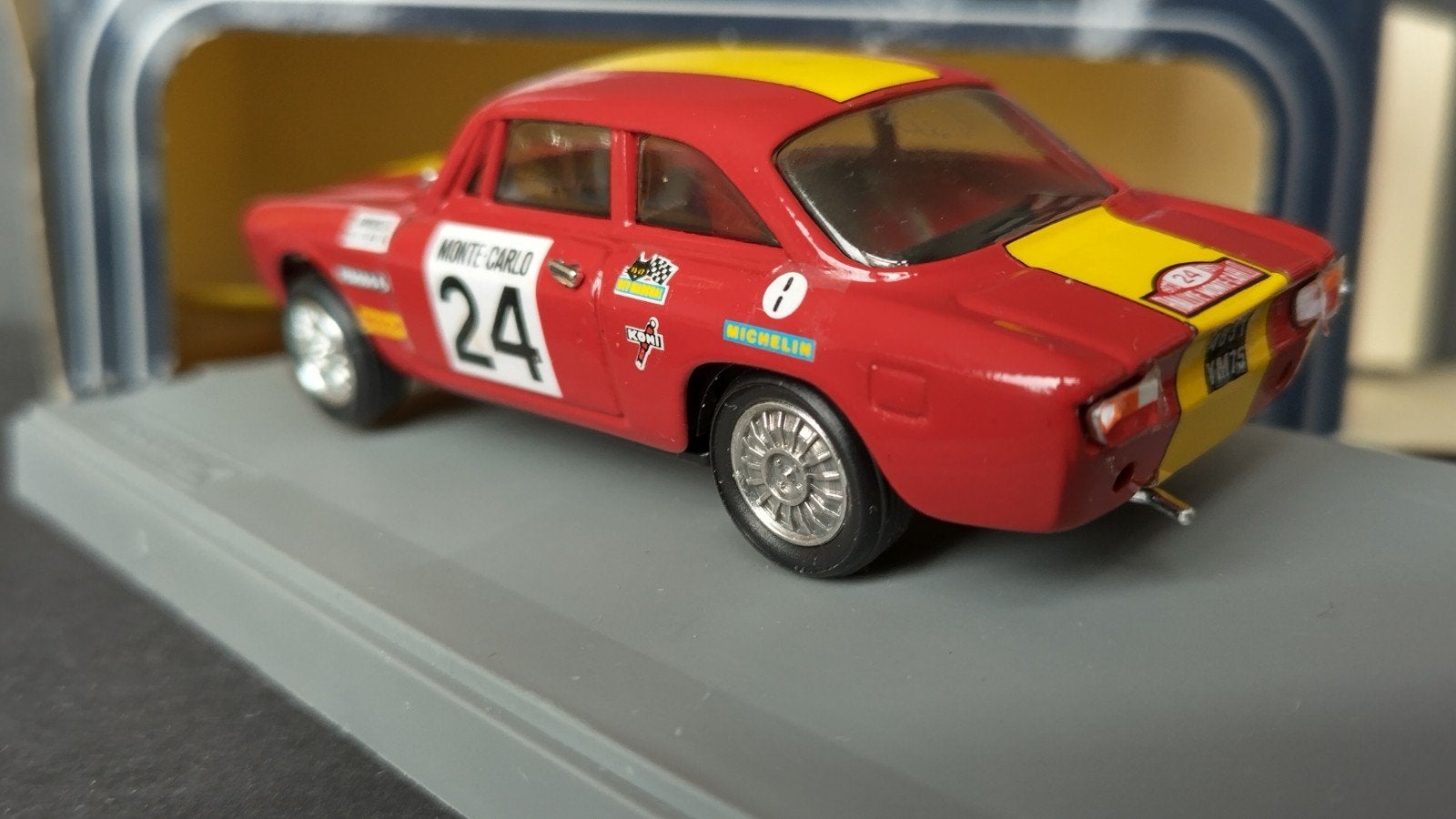 Alfa Romeo Giulia GTV rally Monte Carlo 73 Progetto k Pol, Overige merken, Auto, Verzenden, .
