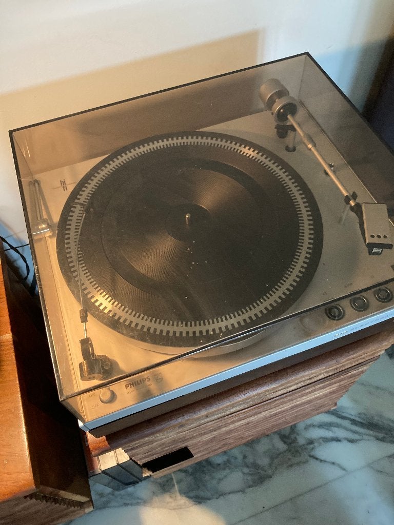 Te koop Philips GA 212 draaitafel, Ophalen, Philips, Automatisch, Zo goed als nieuw