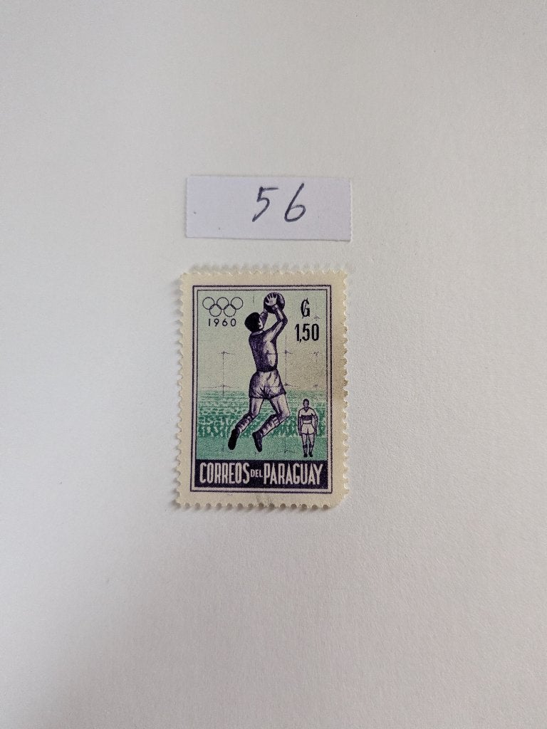 Voetbal, Verzenden, Gestempeld