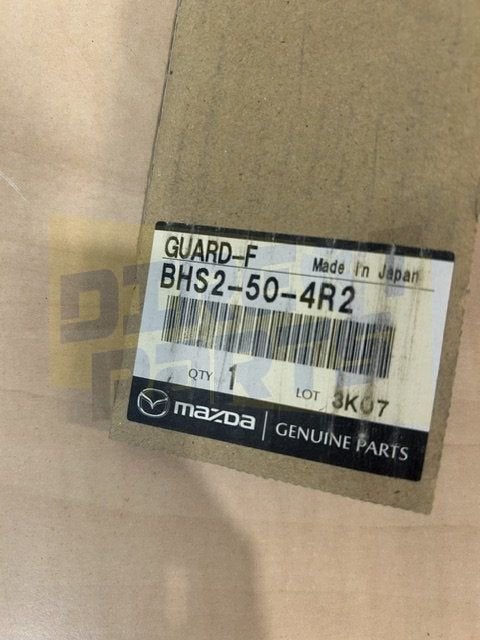 Mazda 3 (10/13-01/19) AchterPortierlijst Links Steenslaglijs, -, -, Nieuw, Ophalen of Verzenden