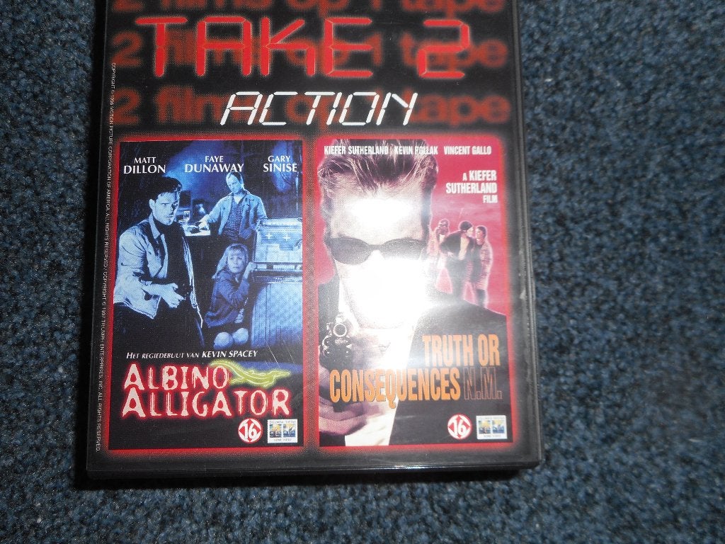 ALBINO ALLIGATOR! Thriller Op VIDEO!, Vanaf 16 jaar, Verzenden, Zo goed als nieuw, Thrillers en Misdaad