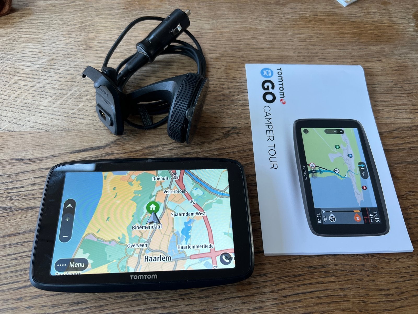TomTom GO Camper Tour navigatiesysteem, Ophalen of Verzenden, Zo goed als nieuw