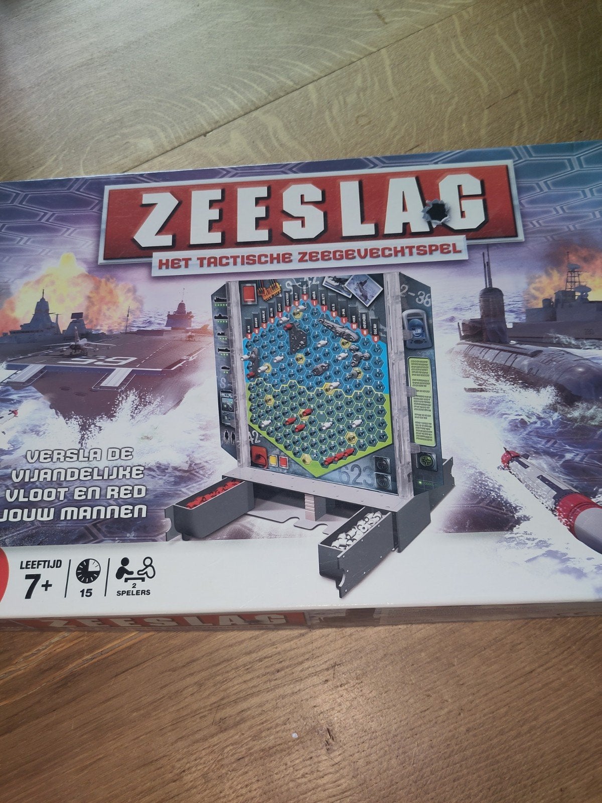 Zeeslag: Het Tactische Zeegevechtspel, Een of twee spelers, Ophalen of Verzenden, Zo goed als nieuw