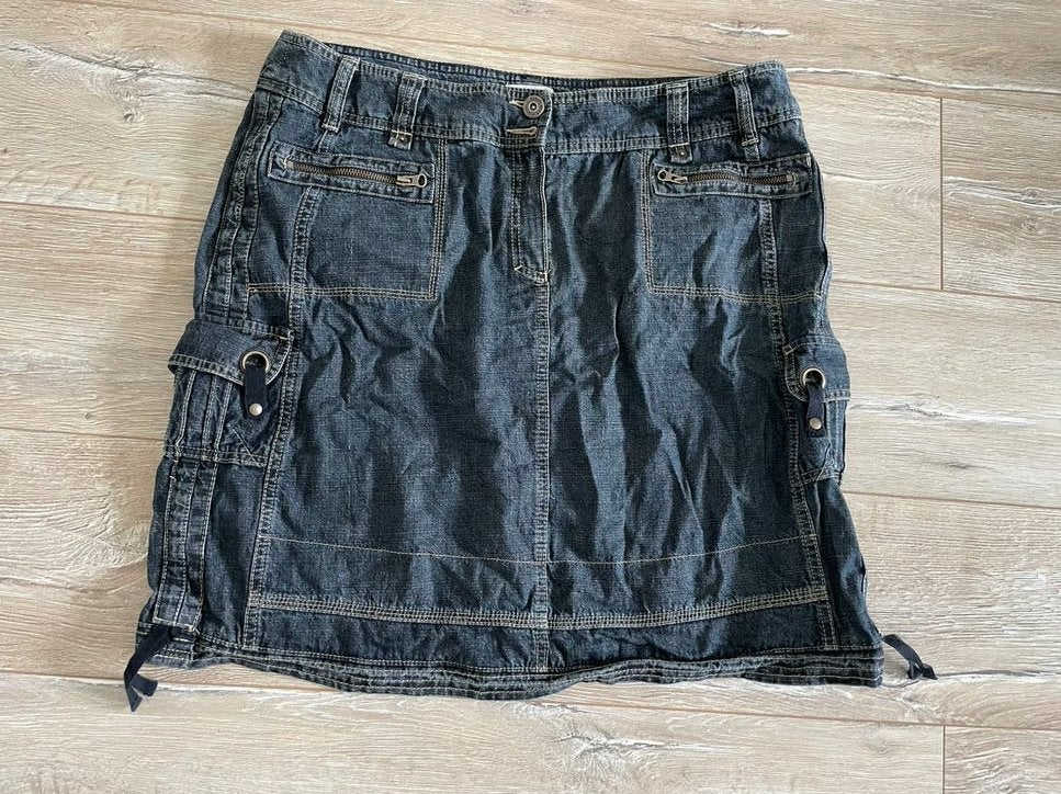 Fitt spijkerrok 46, Kleding | Dames, Rokken, Blauw, Maat 46/48 (XL) of groter, Nieuw, Ophalen of Verzenden