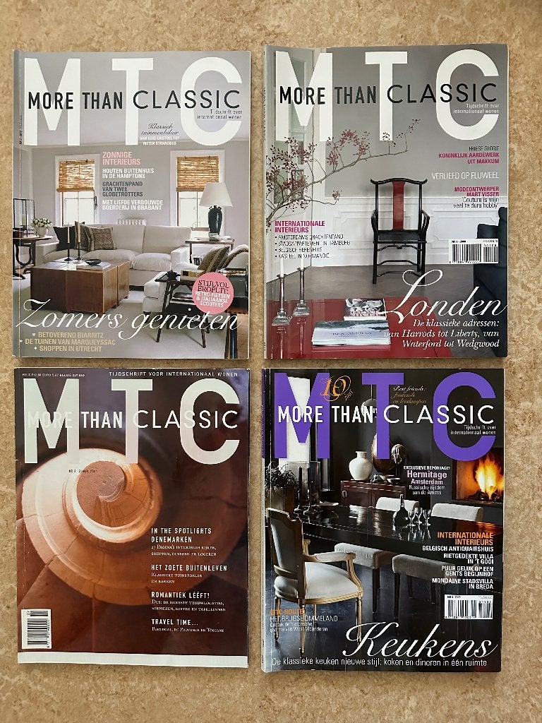 More Than Classic tijdschrift 34 stuks, Ophalen, Gelezen, Glossy