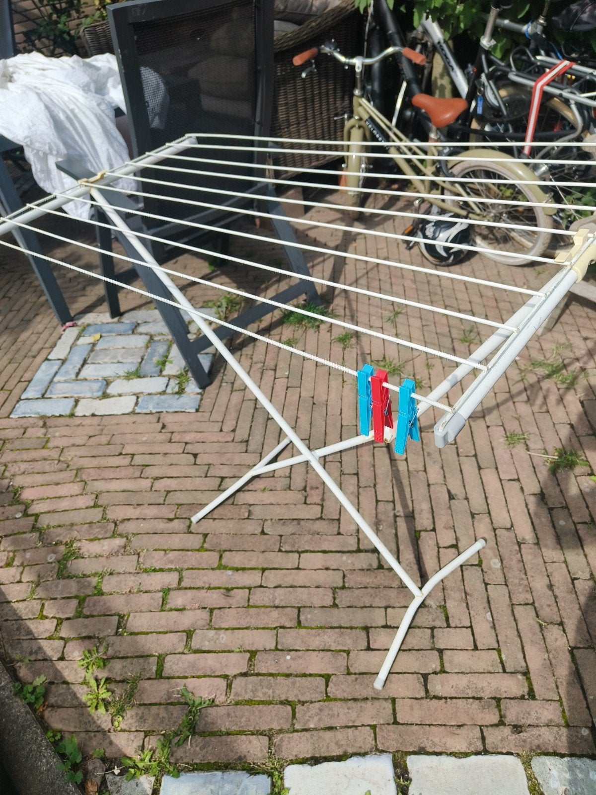 Droogrek / wasrek, Ophalen, Gebruikt, Wasrek