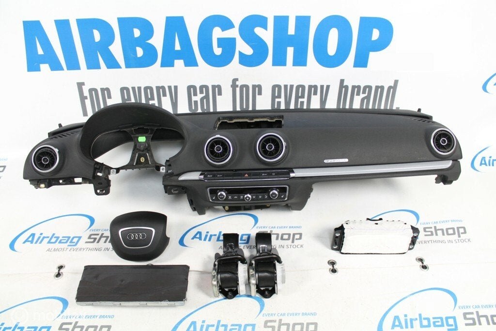 Airbag set - Dashboard 4 sp. Quattro Audi A3 8V (2012-2020), Gebruikt, Ophalen of Verzenden