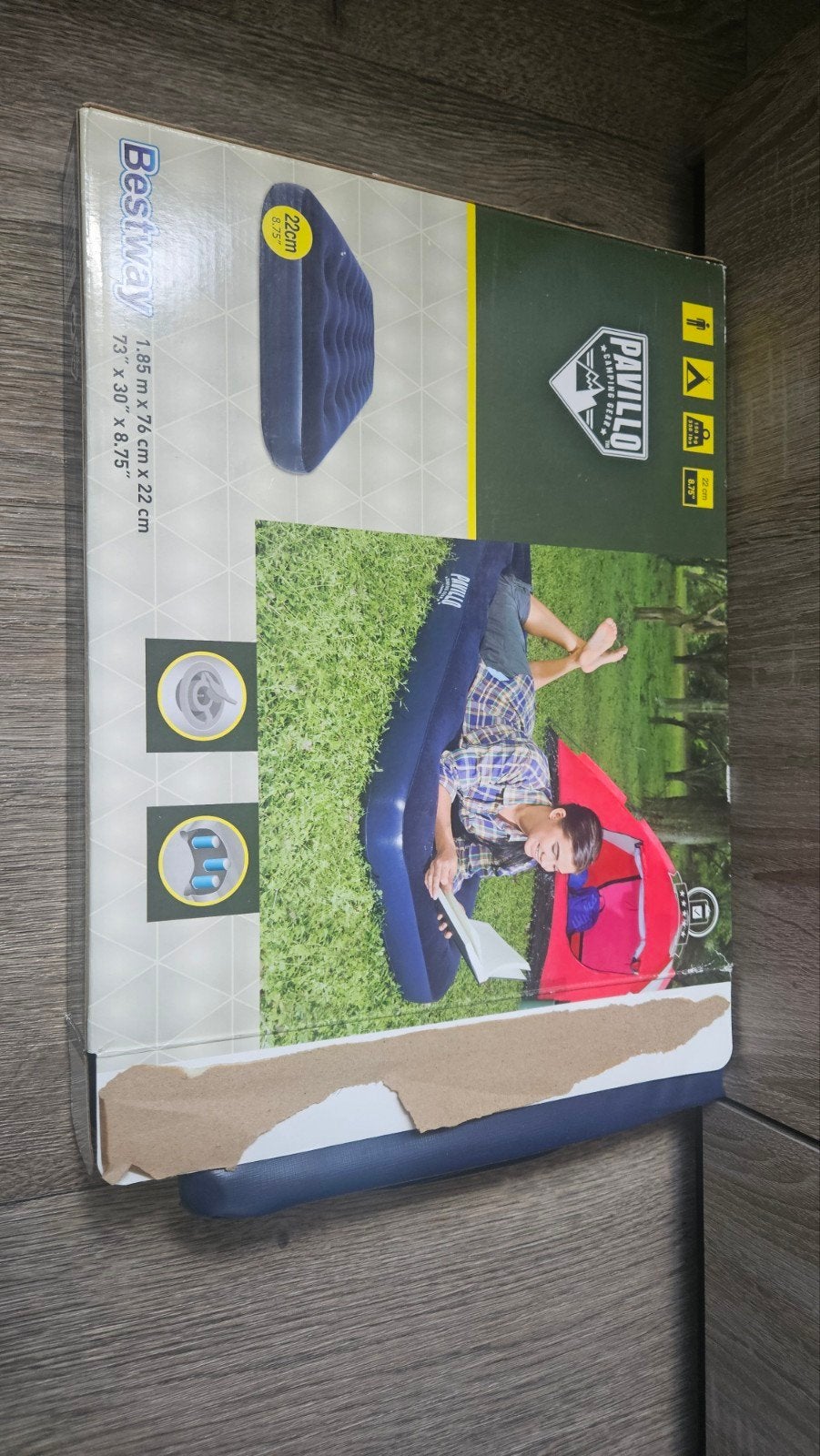 bestway luchtbed, Caravans en Kamperen, Luchtbedden, Ophalen, Zo goed als nieuw, 1-persoons