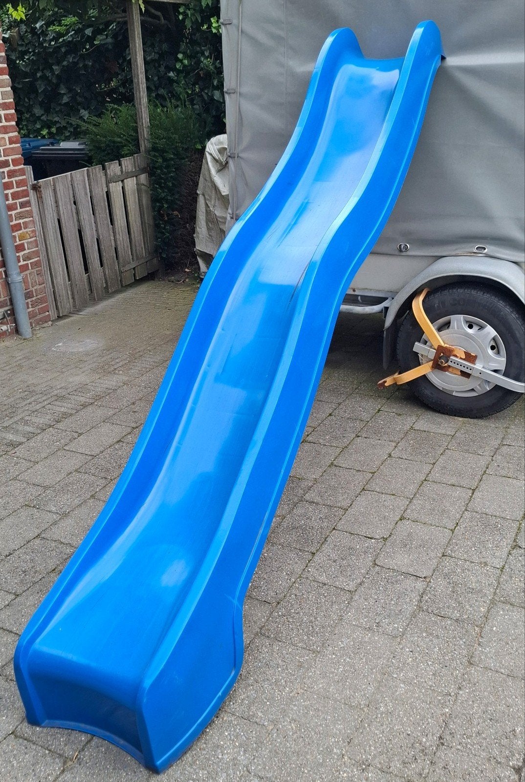 Blauwe glijbaan - Gebruikt, Ophalen, Gebruikt, Glijbaan