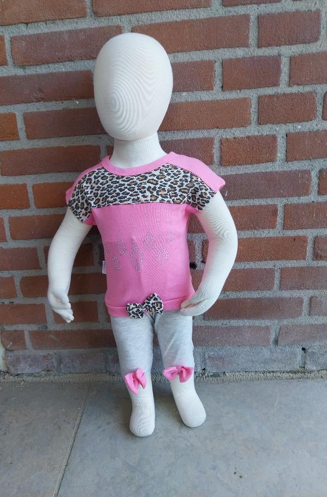2 Delige set Million roze maat 62 NIEUW, SO, Nieuw, Setje, Info@juniorcompany.nl