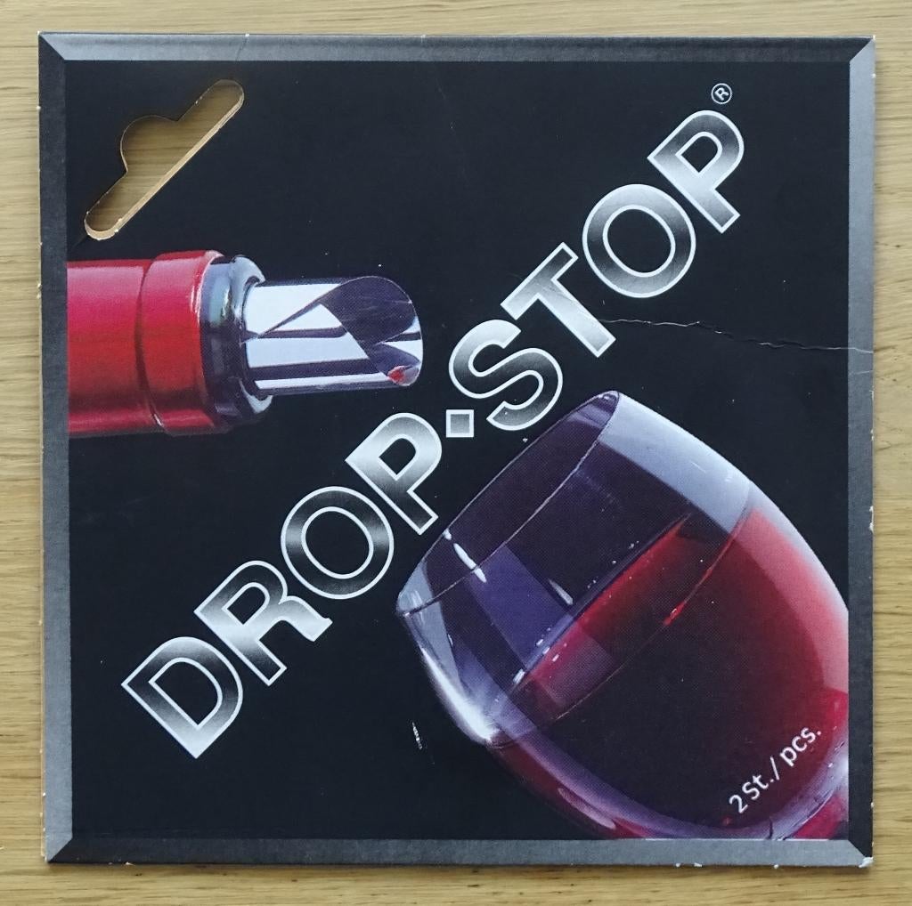 WIJN INSCHENKEN met DROP-STOP – 4de ITEM GRATIS, Overige typen, Ophalen of Verzenden, Metaal, Overige merken