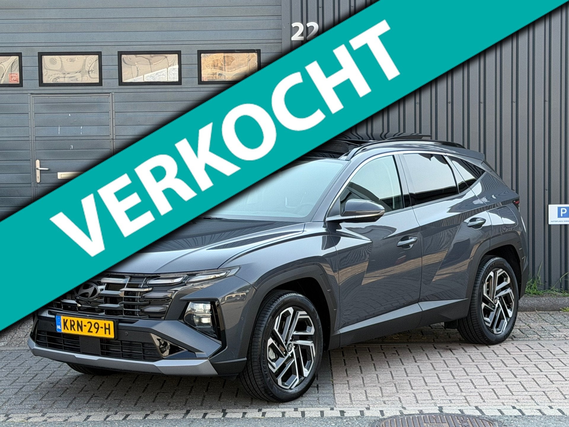 Hyundai TUCSON 1.6 T-GDI HEV Business Sky|Pano|Head-Up|Nieuw, Auto's, Gebruikt, 4 cilinders, Leder, Bedrijf