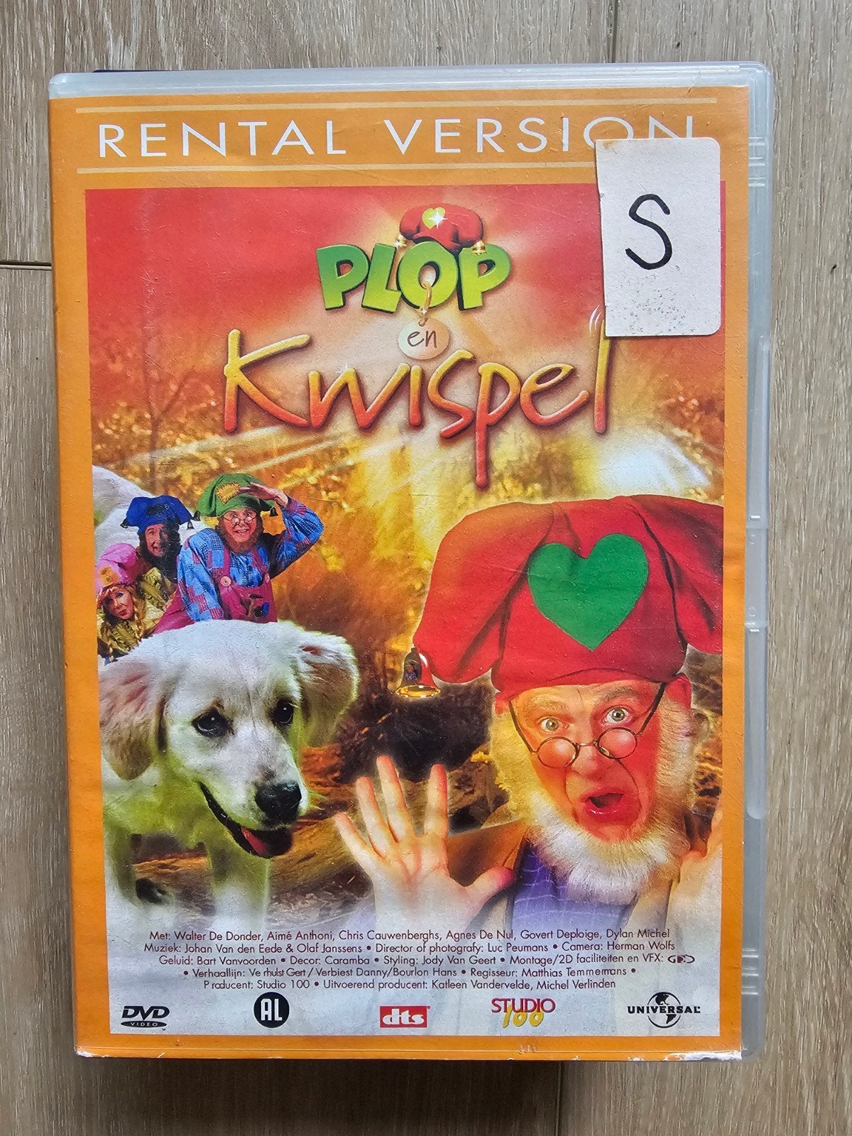 Plop en Kwispel DVD - Studio 100 Film, Gebruikt, Bonusmateriaal, Alle leeftijden, Nederlands