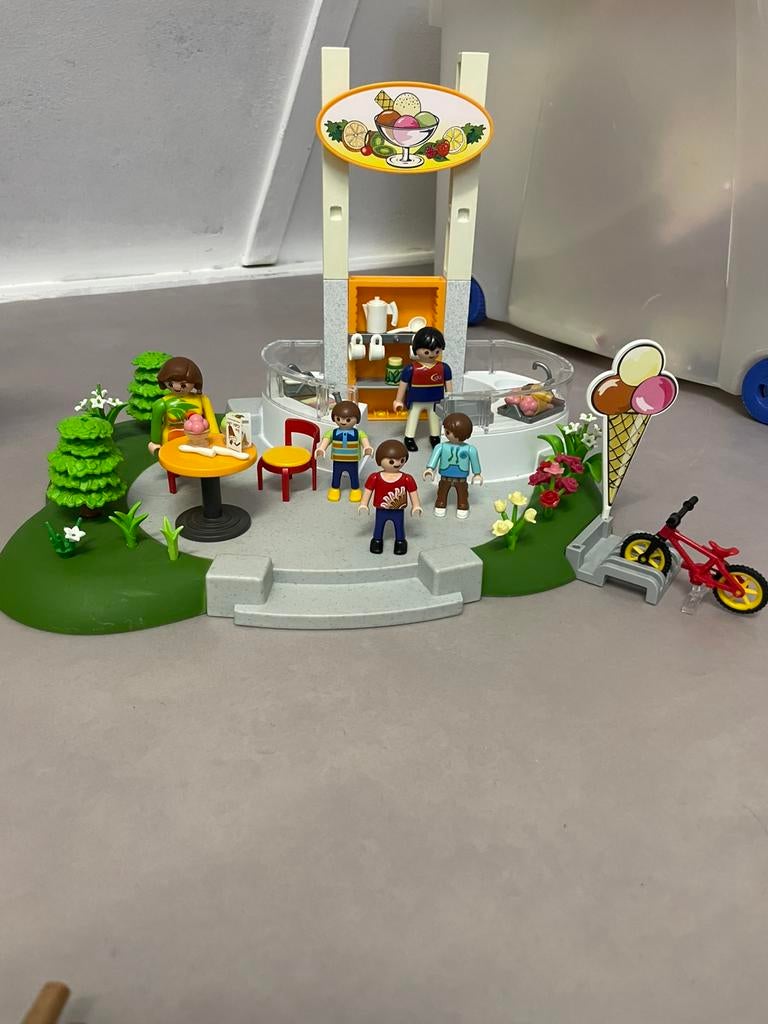 Playmobile ijssalon, Ophalen of Verzenden, Gebruikt