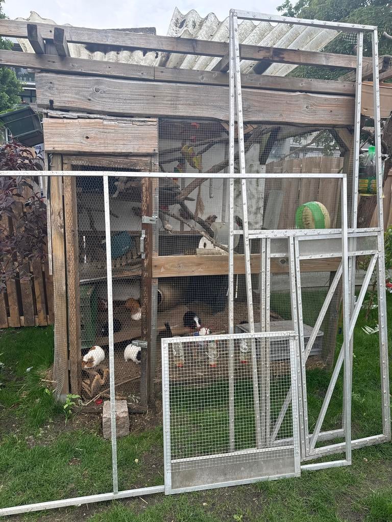 Aluminium panelen  voor kooi maken, Dieren en Toebehoren, Ophalen of Verzenden, Aluminium, Volière