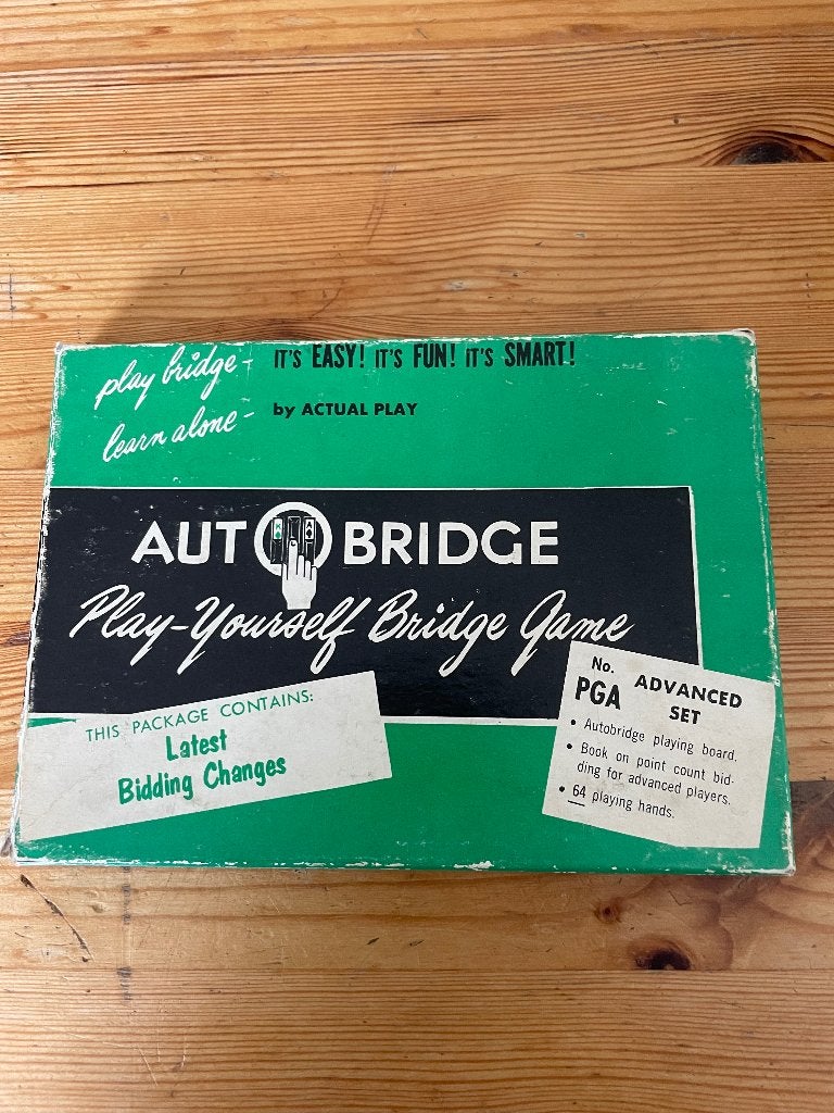 AutoBridge vintage, Hobby en Vrije tijd, Een of twee spelers, Ophalen of Verzenden, Gebruikt