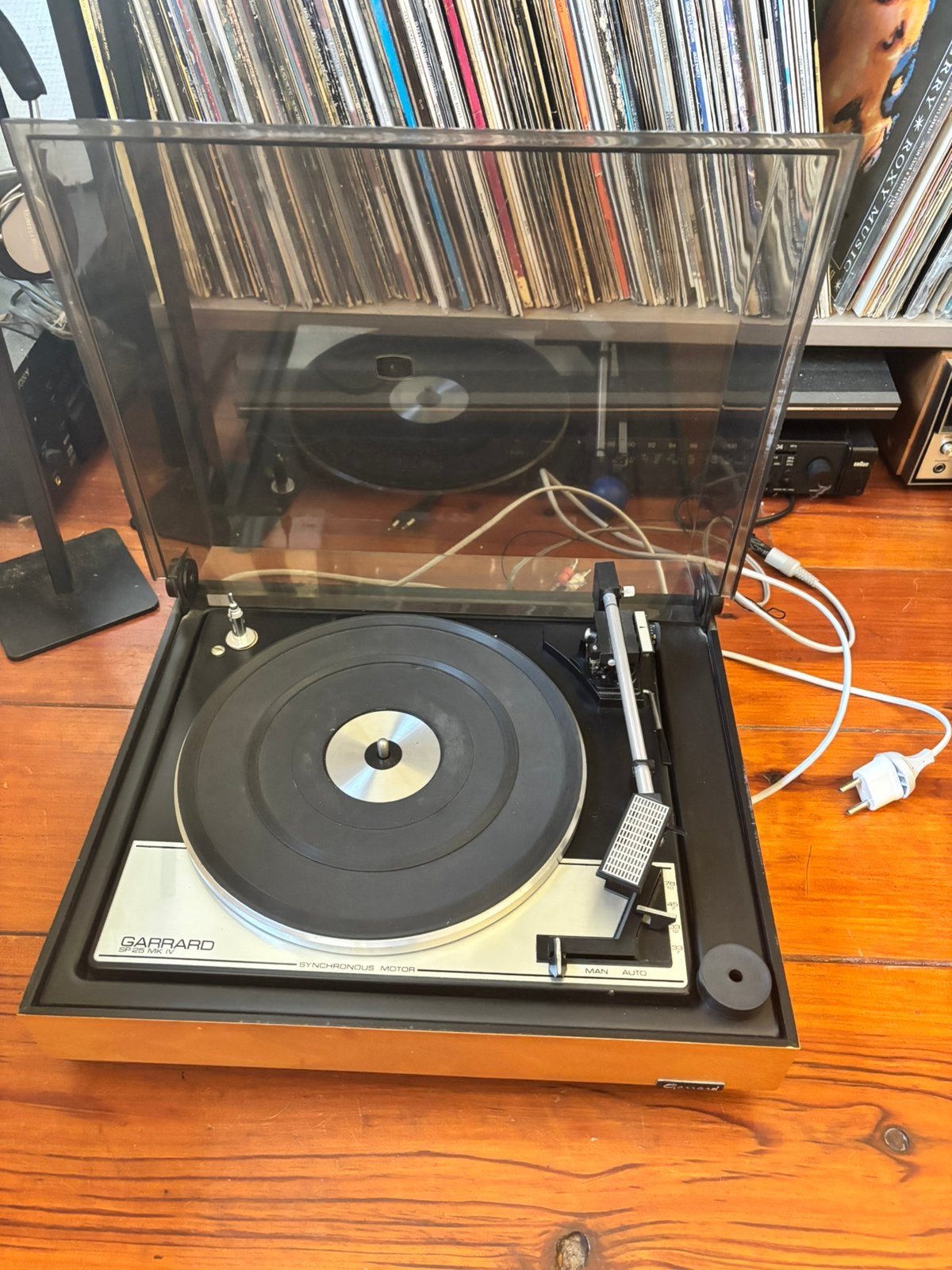 Garrard SP25 MKIV Shure kop, Ophalen of Verzenden, Zo goed als nieuw, Overige merken