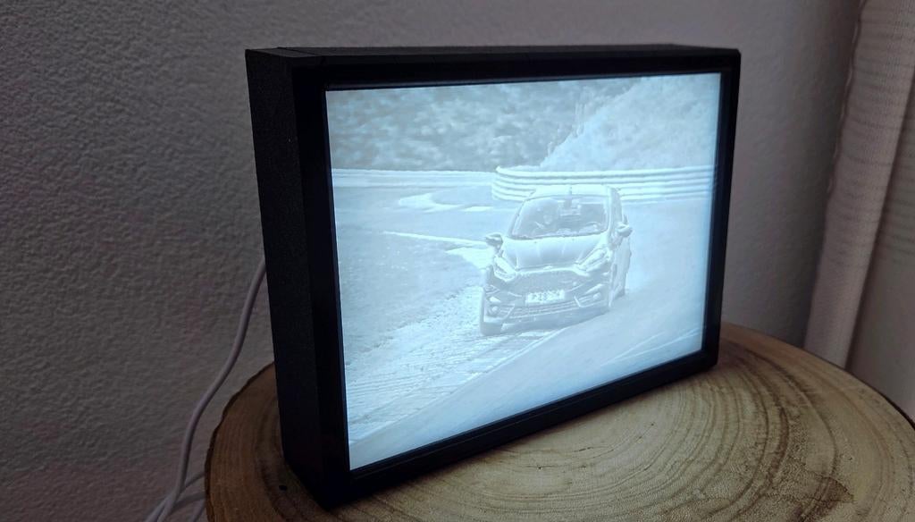 Litofaan 3d print foto, Antiek en Kunst, Kunst | Litho's en Zeefdrukken, Ophalen of Verzenden
