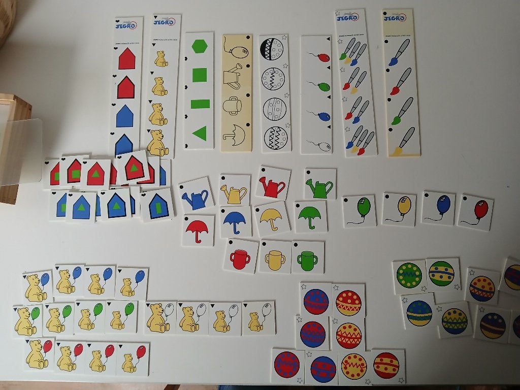 Jegro Training spel, lagere school oefeningen, Ophalen, Gebruikt, Puzzelen