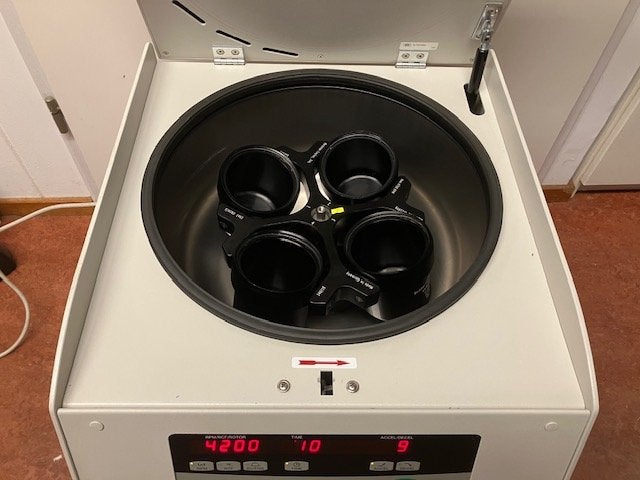 Centrifuge, Gebruikt, Niet ingevuld, Niet ingevuld, Ophalen