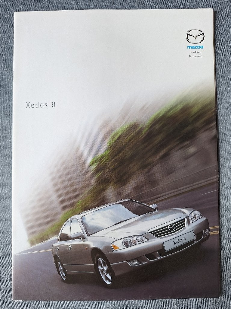 Brochure XEDOS 9 - 2000 NL, Boeken, Auto's | Folders en Tijdschriften, Verzenden, Zo goed als nieuw, Mazda