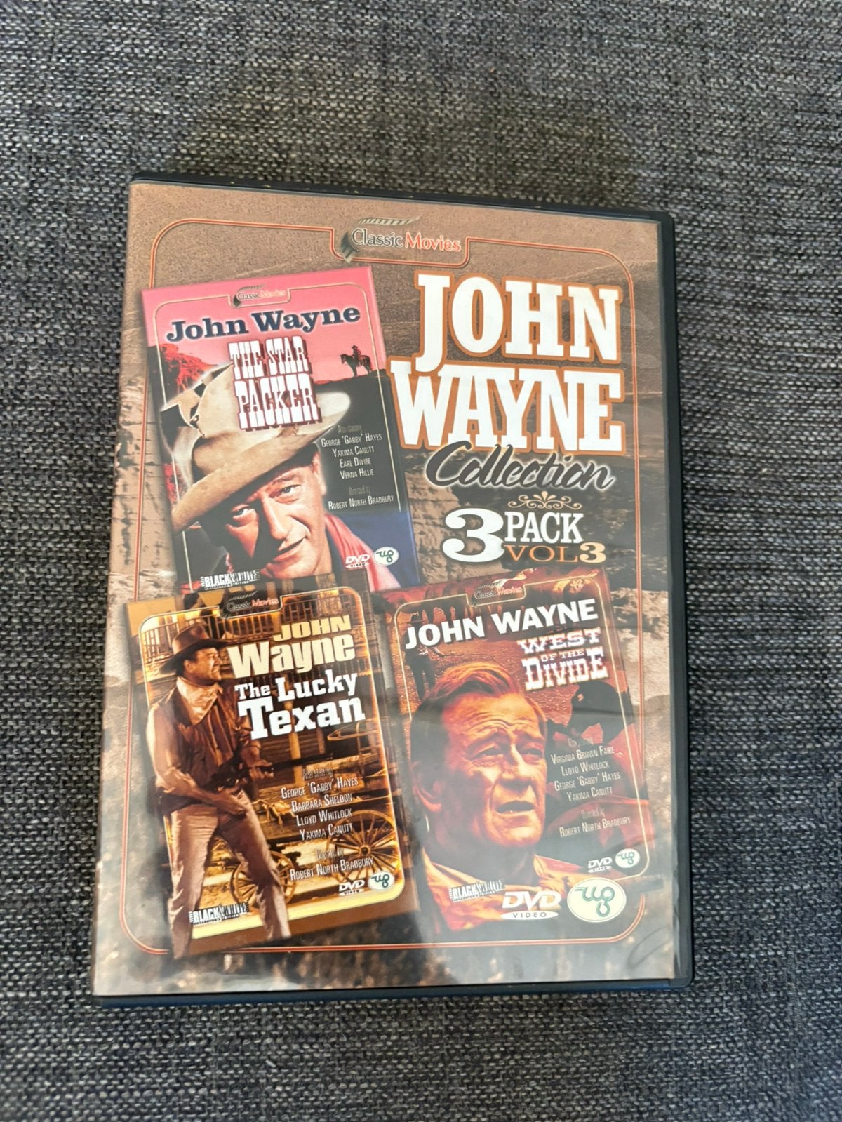 John Wayne - 3 Pack  !!, Alle leeftijden, Ophalen, Zo goed als nieuw, Actie