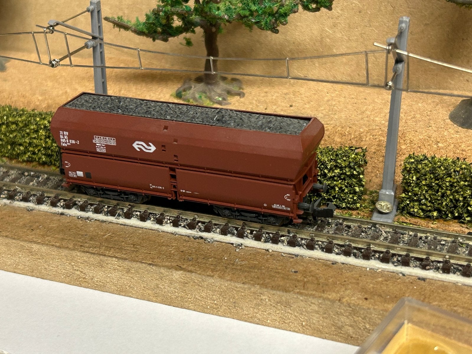 Roco NS Kolenwagon 25180 - Zo goed als nieuw, Gelijkstroom, Wagon, Ophalen of Verzenden, Roco