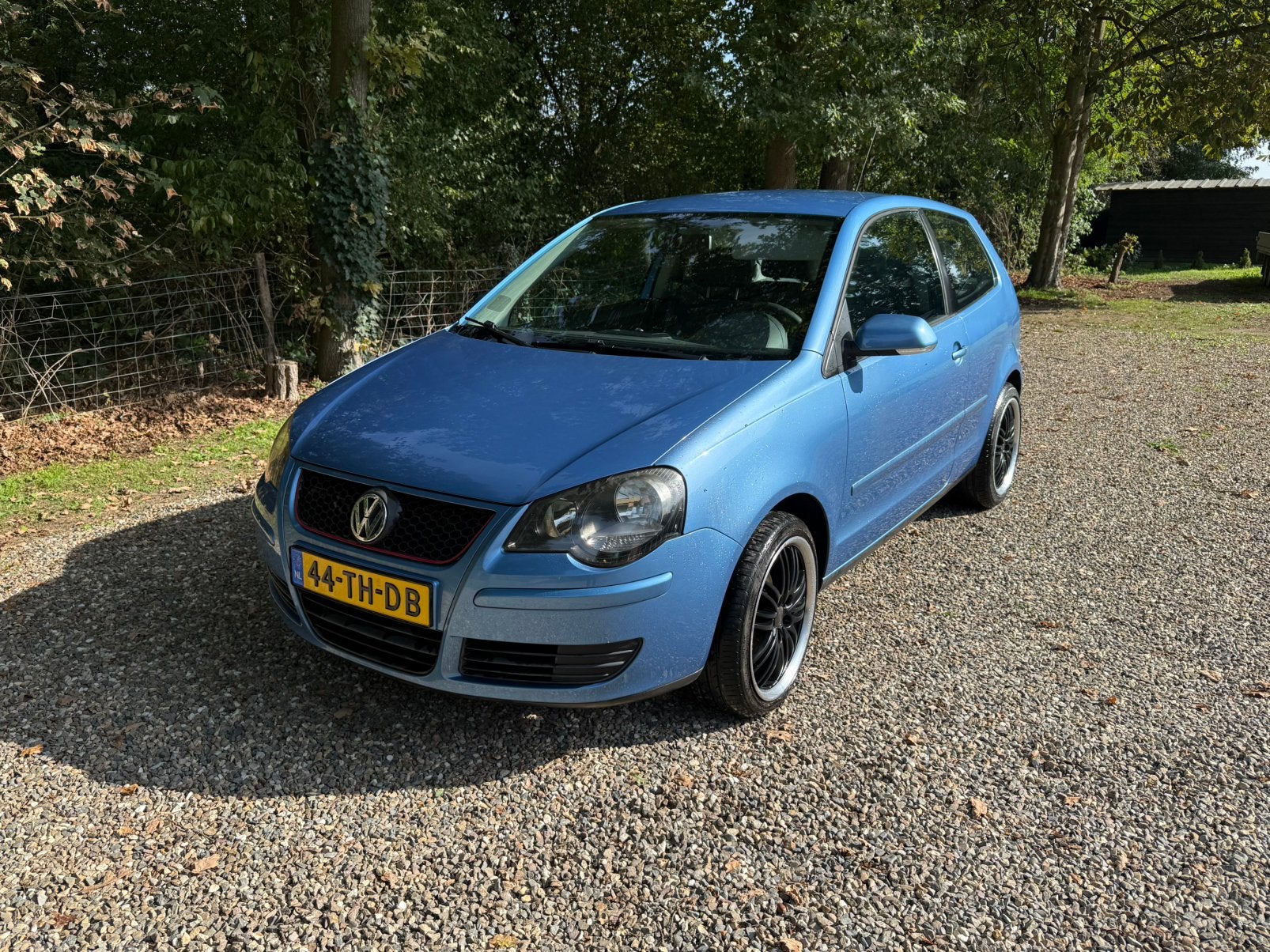 Volkswagen Polo 1.4 16V 59KW 2006 Blauw, Auto's, Voorwielaandrijving, 40 €/maand, 4 cilinders, Blauw