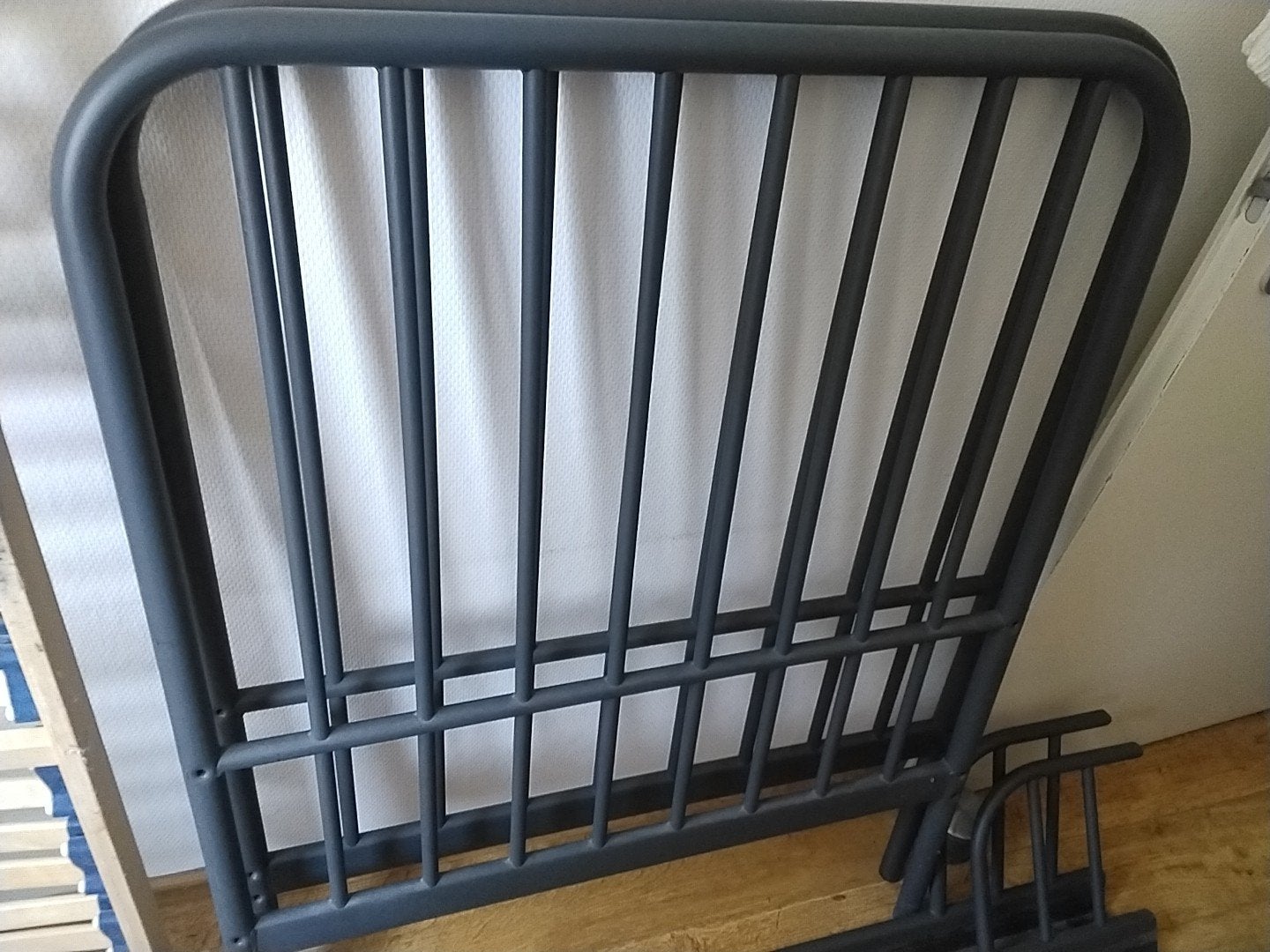 1 persoonsbed met lattenbodem, Ophalen, Gebruikt, Eenpersoons, 80 cm