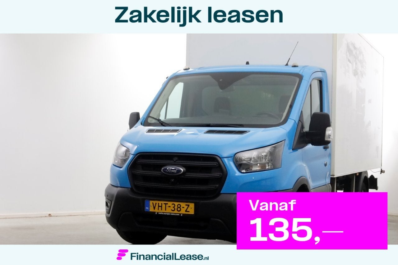Ford Transit 350 2.0 TDCI 130pk Bakwagen met achterdeuren 2-, Voorwielaandrijving, Dealer onderhouden, 15 km/l, Euro 6