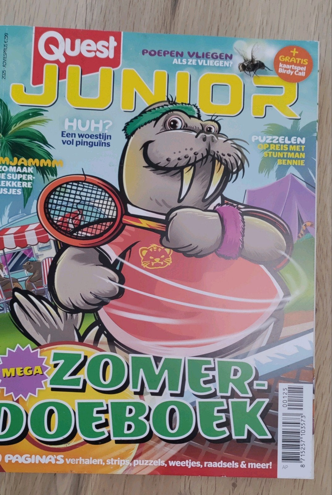 Quest Junior vakantie doeboek 2025 nieuw, Boeken, Tijdschriften en Kranten, Ophalen of Verzenden, Nieuw, Wetenschap en Natuur