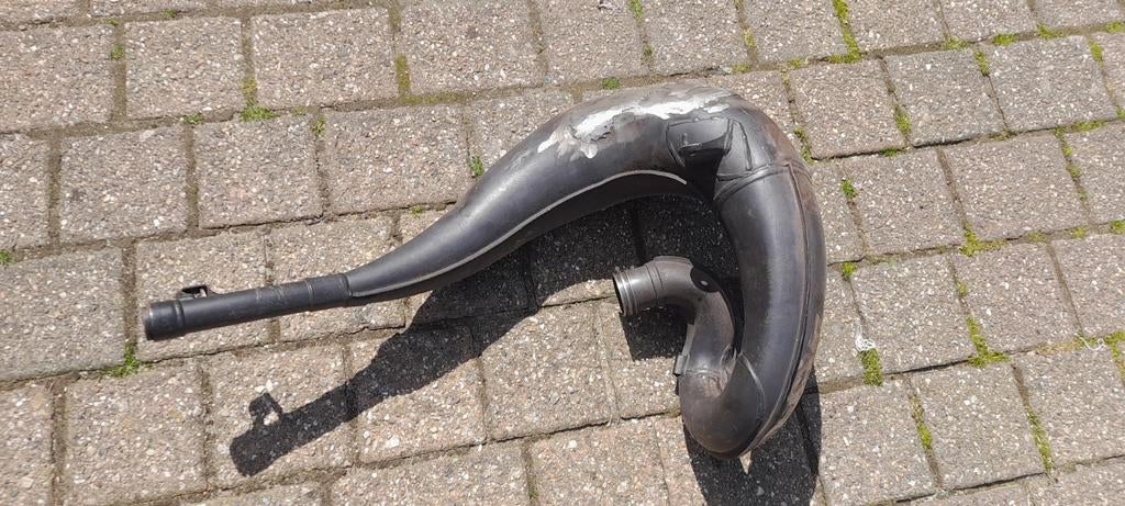 Uitlaatbocht origineel met werk honda cr 250 2007, Motoren, Ophalen of Verzenden, Gebruikt