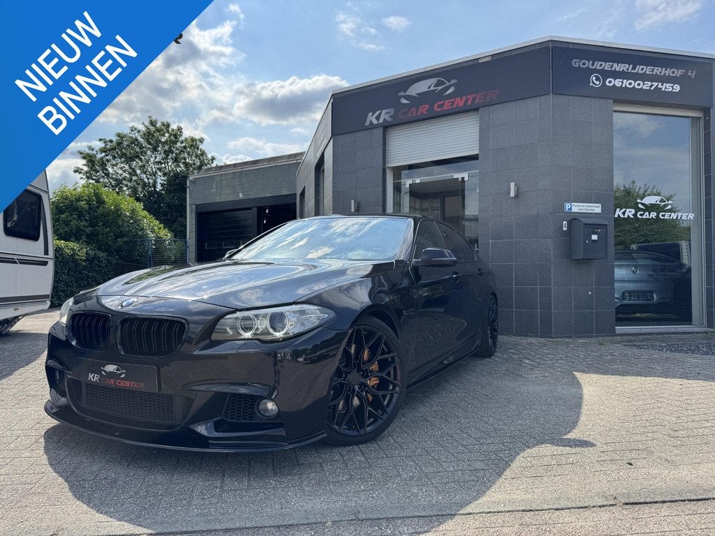 BMW 5-serie 535xd M Sport High Executive HUD-XENON-MEMORY, Auto's, Automaat, Gebruikt, 2993 cc, 2000 kg